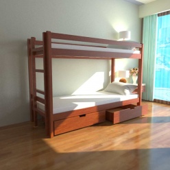 Двухъярусная кровать Пион-2