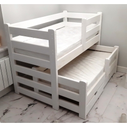 Выкатная двухъярусная детская кровать Вирсавия