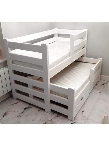 Выкатная двухъярусная детская кровать Вирсавия