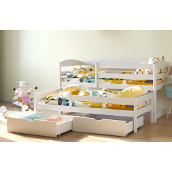 Выкатная двухъярусная детская кровать Вирсавия-6